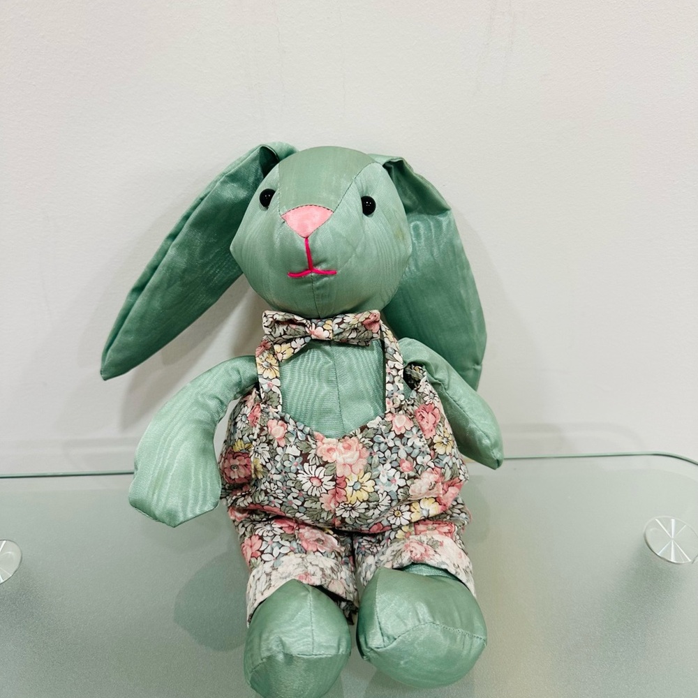 Vintage  Handmade Bunny Rabbit Easter  on Arms & Legs 11 in‎